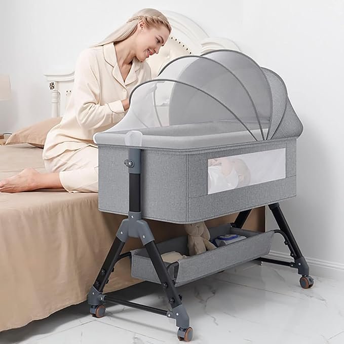 Lit Cododo - BabyBedMobile™ - Gris - MAREZ bébé