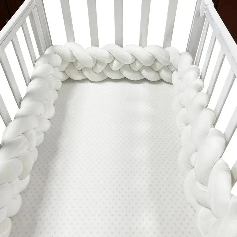 Tresse de lit -14 cm- blanc