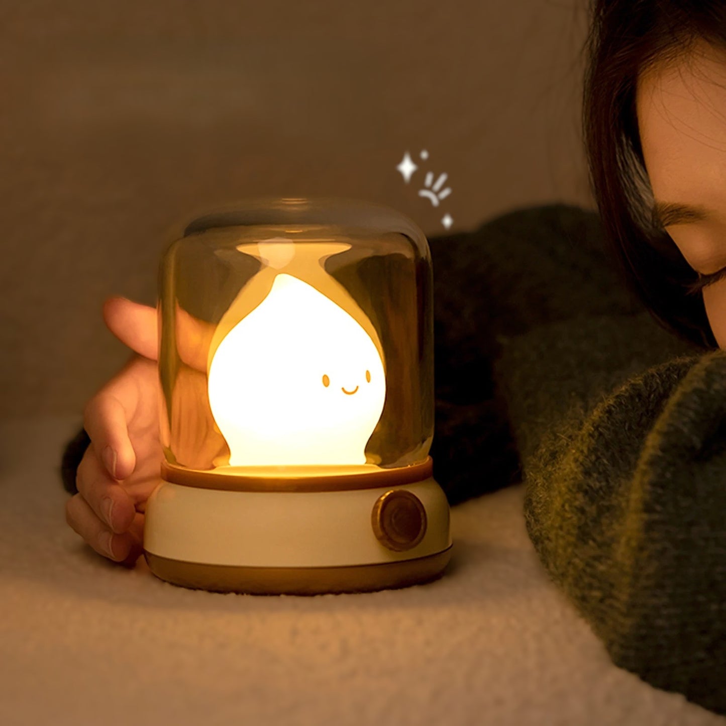 Veilleuse bébé -flamme-