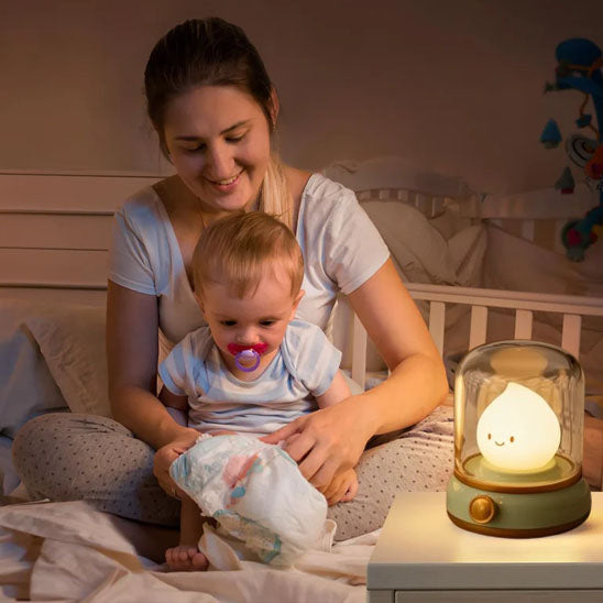 Veilleuse bébé -flamme-