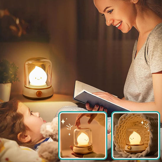 Veilleuse bébé -flamme-