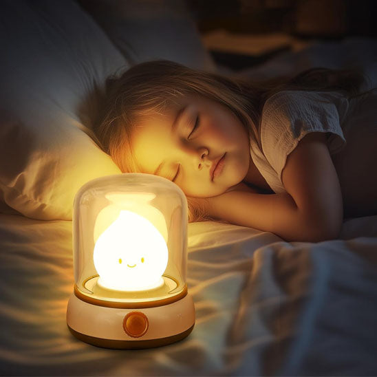 Veilleuse bébé -flamme-